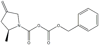 Methyl (S) - 4 - Methylene - 1 - (benzyloxycarbonyl)pyrrolidine carboxylate