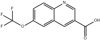 3-Quinolinecarboxylic acid, 6-(trifluoromethoxy)-