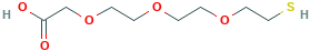 2-[2-[2-(2-Mercaptoethoxy)ethoxy]ethoxy]acetic Acid