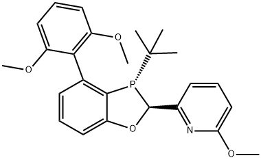 2-((2S,3S)-3-(叔丁基)-4-(2,6-二甲氧基苯基)-2,3-二氢苯并[d][1,3]氧杂磷杂环戊烯-2-基)-6-甲氧基吡啶