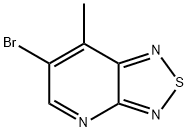 6-溴-7-甲基-[1,2,5]噻二唑并[3,4-B]吡啶