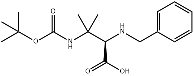 (R)-2-(Benzylamino)-3-((tert-butoxycarbonyl)amino)-3-methylbutanoic acid