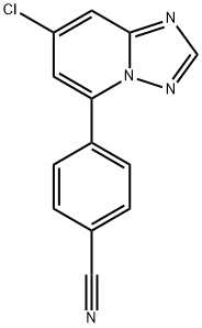 4-(7-chloro-[1,2,4]triazolo[1,5-a]pyridin-5-yl)benzonitrile