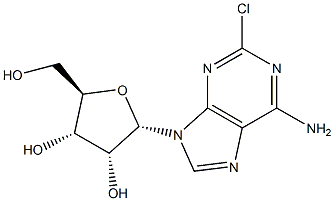 (2S,3R,4S,5R)-2-(6-Amino-2-chloro-9H-purin-9-yl)-5-(hydroxymethyl)tetrahydrofuran-3,4-diol