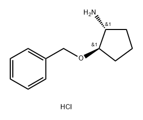 Cyclopentanamine, 2-(phenylmethoxy)-, hydrochloride (1:1), (1R,2R)-