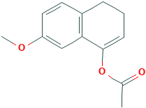 3,4-Dihydro-7-methoxy-1-naphthol Acetate