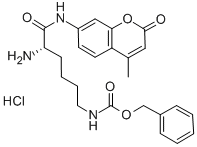 N-EPSILON-CARBOBENZOXY-L-LYSINE-7-AMIDO-4-METHYLCOUMARIN HYDROCHLORIDE