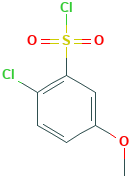 2-氰基-5-甲氧基苯磺酰氯