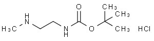 2-(Methylamino)ethylamine hydrochloride, N1-BOC protected, N-(tert-Butoxycarbonyl)-2-(methylamino)ethylamine hydrochloride