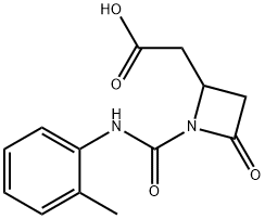 2-Azetidineacetic acid, 1-[[(2-methylphenyl)amino]carbonyl]-4-oxo-