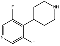 Pyridine, 3,5-difluoro-4-(4-piperidinyl)-