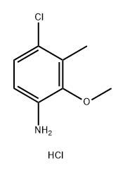 4-chloro-2-methoxy-3-methylanilinehydrochloride