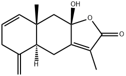 Naphtho[2,3-b]furan-2(4H)-one, 4a,5,6,8a,9,9a-hexahydro-9a-hydroxy-3,8a-dimethyl-5-methylene-, (4aS,8aS,9aS)-