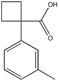 1-(间甲苯基)环丁烷-1-羧酸