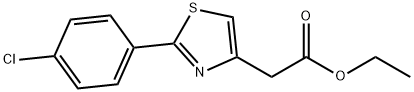 ethyl 2-[2-(4-chlorophenyl)-1,3-thiazol-4-yl]acetate