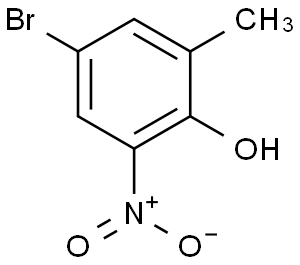 2-甲基-4-溴-6-硝基苯酚