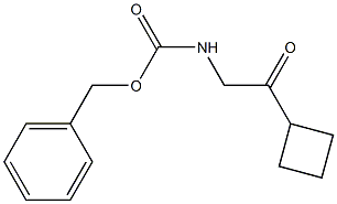 Carbamic acid, N-(2-cyclobutyl-2-oxoethyl)-, phenylmethyl ester