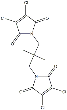 1,1′-(2,2-二甲基-1,3-丙二基)双[3,4-二氯-1H-吡咯-2,5-二酮