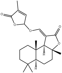 Naphtho[2,1-b]furan-2(1H)-one, 1-[[(2,5-dihydro-4-methyl-5-oxo-2-furanyl)oxy]methylene]decahydro-3a,6,6,9a-tetramethyl-, (1E,3aR,5aS,9aS,9bS)-