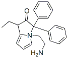 1-Ethyl-4-(2-aminoethyl)-3,3-diphenyl-2-pyrrolizinone