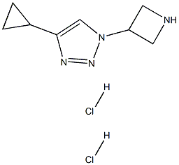 1-(azetidin-3-yl)-4-cyclopropyl-1H-1,2,3-triazole dihydrochloride