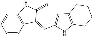 2H-Indol-2-one, 1,3-dihydro-3-[(4,5,6,7-tetrahydro-1H-indol-2-yl)methylene]-