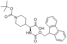 (S)-A-FMOC-D-BOC-4-哌啶甘氨酸