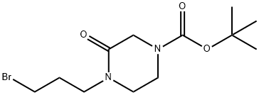 4-BOC-1-(3-溴丙基)-2-哌嗪酮
