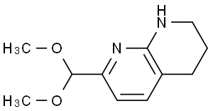 7-(二甲氧基甲基)-1,2,3,4-四氢-1,8-萘啶