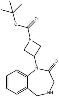 tert-Butyl 3-(2-oxo-2,3,4,5-tetrahydro-1H-benzo[e][1,4]diazepin-1-yl)azetidine-1-carboxylate