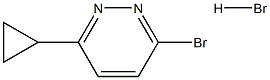 3-BROMO-6-CYCLOPROPYLPYRIDAZINE HBR