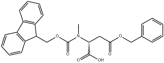 D-Aspartic acid, N-[(9H-fluoren-9-ylmethoxy)carbonyl]-N-methyl-, 4-(phenylmethyl) ester