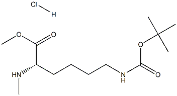 methyl (2S)-6-{[(tert-butoxy)carbonyl]amino}-2-(methylamino)hexanoate hydrochloride