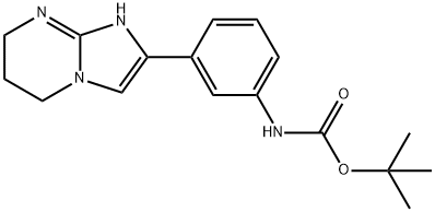 Carbamic acid, N-[3-(1,5,6,7-tetrahydroimidazo[1,2-a]pyrimidin-2-yl)phenyl]-, 1,1-dimethylethyl ester