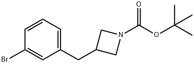 tert-butyl 3-[(3-bromophenyl)methyl]azetidine-1-carboxylate