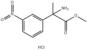 METHYL 2-AMINO-2-(3-NITROPHENYL)PROPANOATE HYDROCHLORIDE