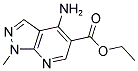 4-AMINO-1-METHYL-1H-PYRAZOLO[3,4-B]PYRIDINE-5-CARBOXYLIC ACID ETHYL ESTER