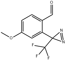 4-methoxy-2-(3-(trifluoromethyl)-3H-diazirin-3-yl)benzaldehyde