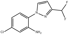 5-chloro-2-[3-(difluoromethyl)-1H-pyrazol-1-yl]aniline