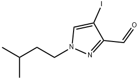 4-iodo-1-(3-methylbutyl)-1H-pyrazole-3-carbaldehyde