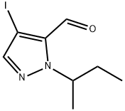 1-sec-butyl-4-iodo-1H-pyrazole-5-carbaldehyde