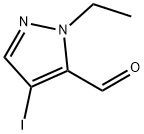 1H-Pyrazole-5-carboxaldehyde, 1-ethyl-4-iodo-