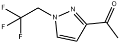 1-[1-(2,2,2-trifluoroethyl)-1H-pyrazol-3-yl]ethanone