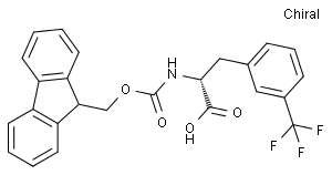 (R)-2-((((9H-芴-9-基)甲氧基)羰基)氨基)-3-(3-(三氟甲基)苯基)丙酸