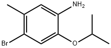 Benzenamine, 4-bromo-5-methyl-2-(1-methylethoxy)-