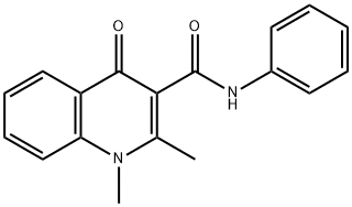 3-Quinolinecarboxamide, 1,4-dihydro-1,2-dimethyl-4-oxo-N-phenyl-