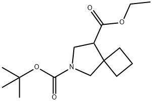 6-tert-butyl 8-ethyl 6-azaspiro[3.4]octane-6,8-dicarboxylate