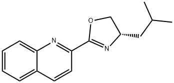 Quinoline, 2-[(4S)-4,5-dihydro-4-(2-methylpropyl)-2-oxazolyl]-