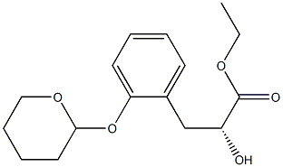 Ethyl (2R)-2-hydroxy-3-(2-((tetrahydro-2H-pyran-2-yl)oxy)phenyl)propanoate