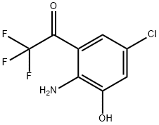 1-(2-Amino-5-chloro-3-hydroxyphenyl)-2,2,2-trifluoroethanone